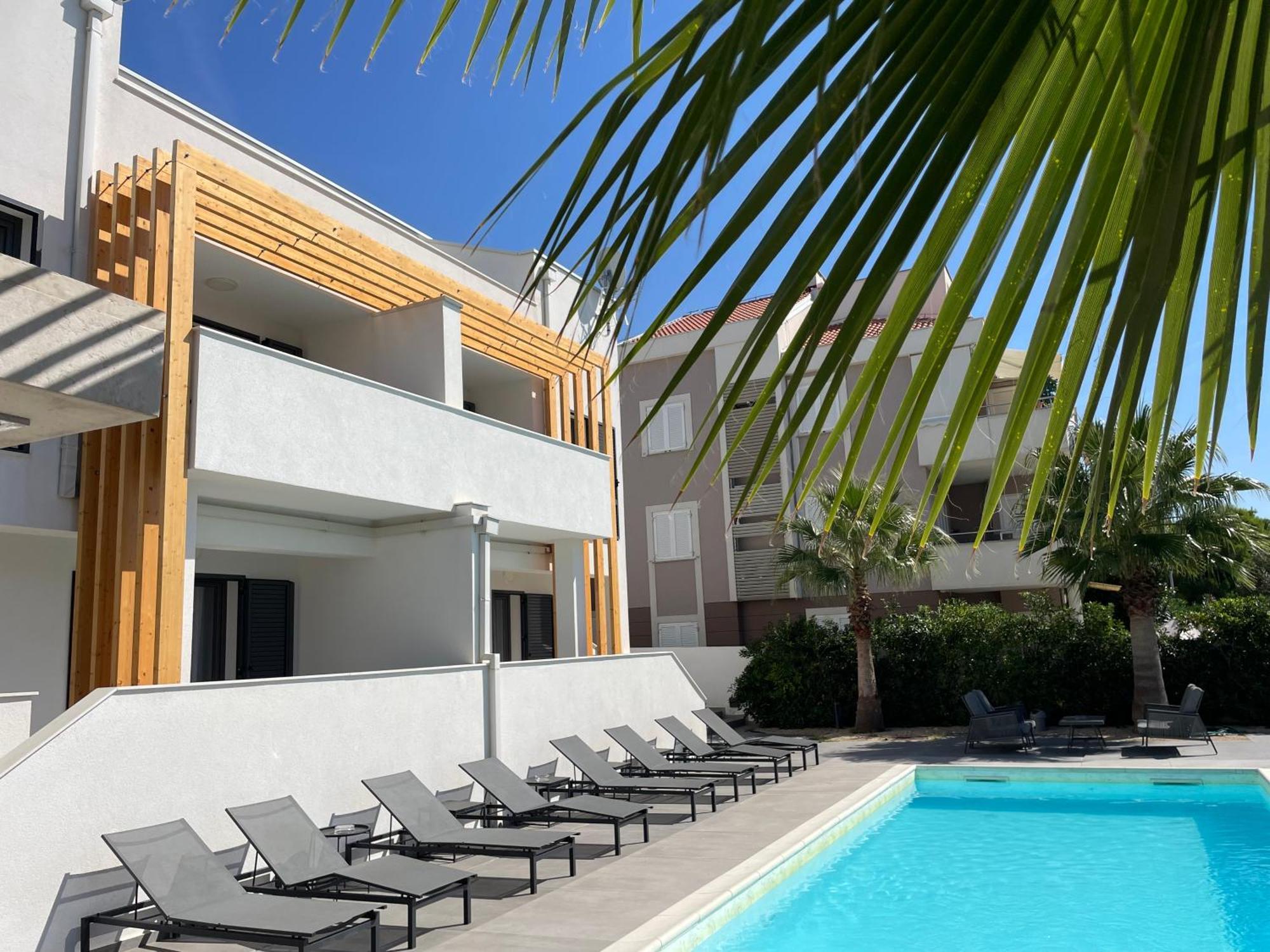 Villa Aquamarine Apartments Novalja Exteriör bild